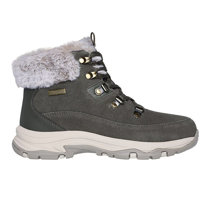 Skechers damkänga - Olivgrön