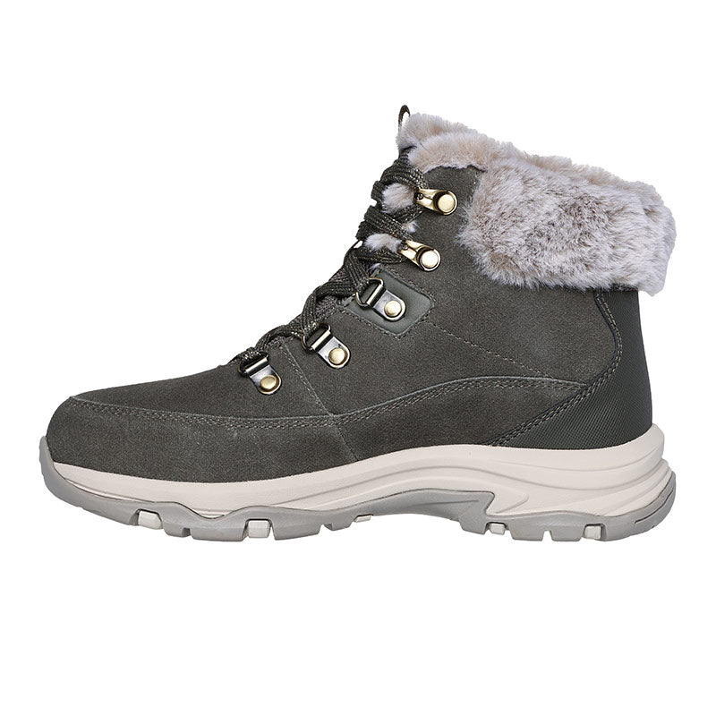 Skechers damkänga - Olivgrön