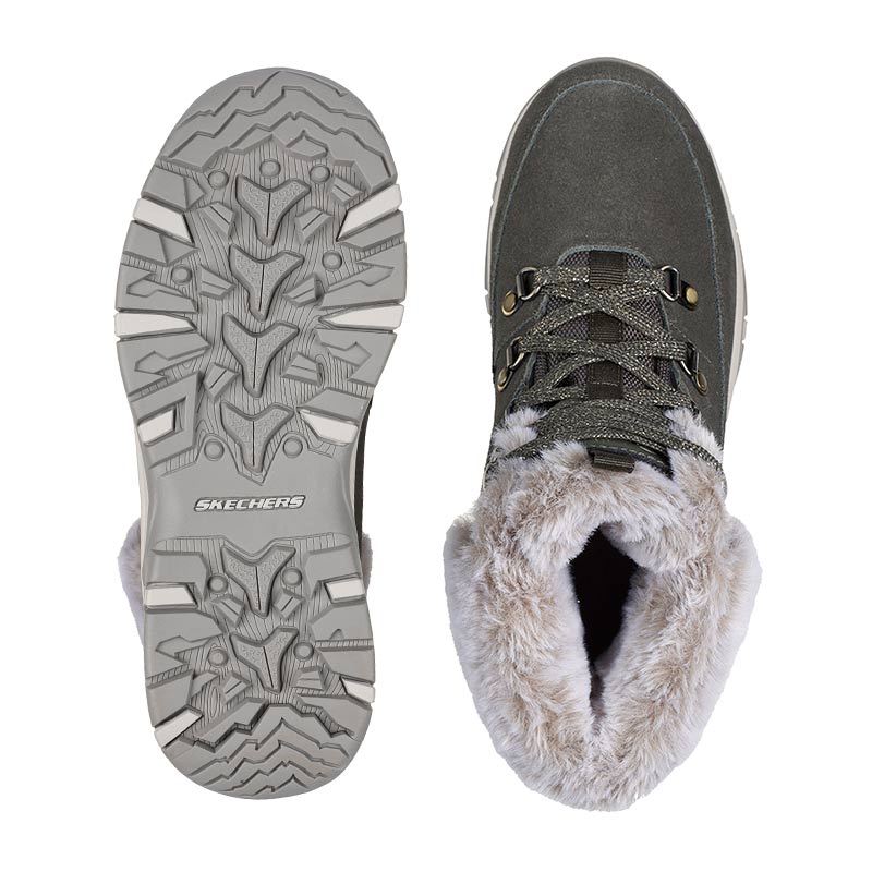 Skechers damkänga - Olivgrön