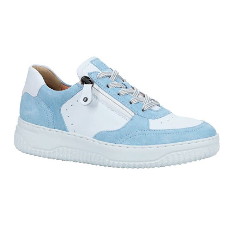 Hartjes damsneaker - Ljusblå/Vit