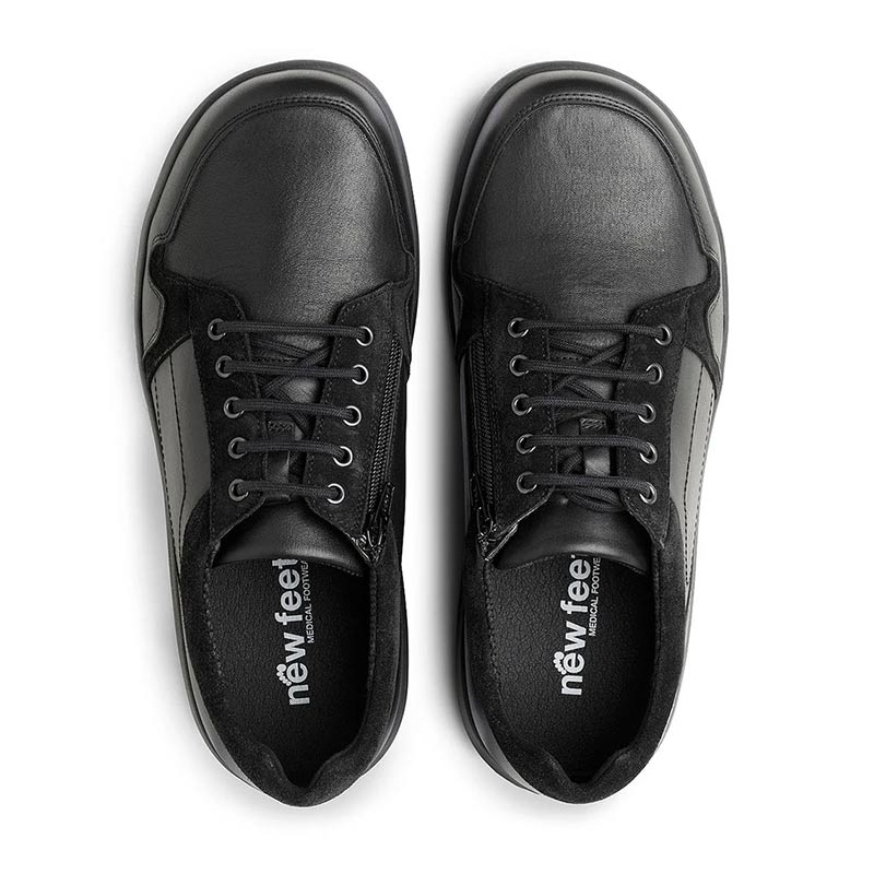 New Feet klassisk herrsko - Svart