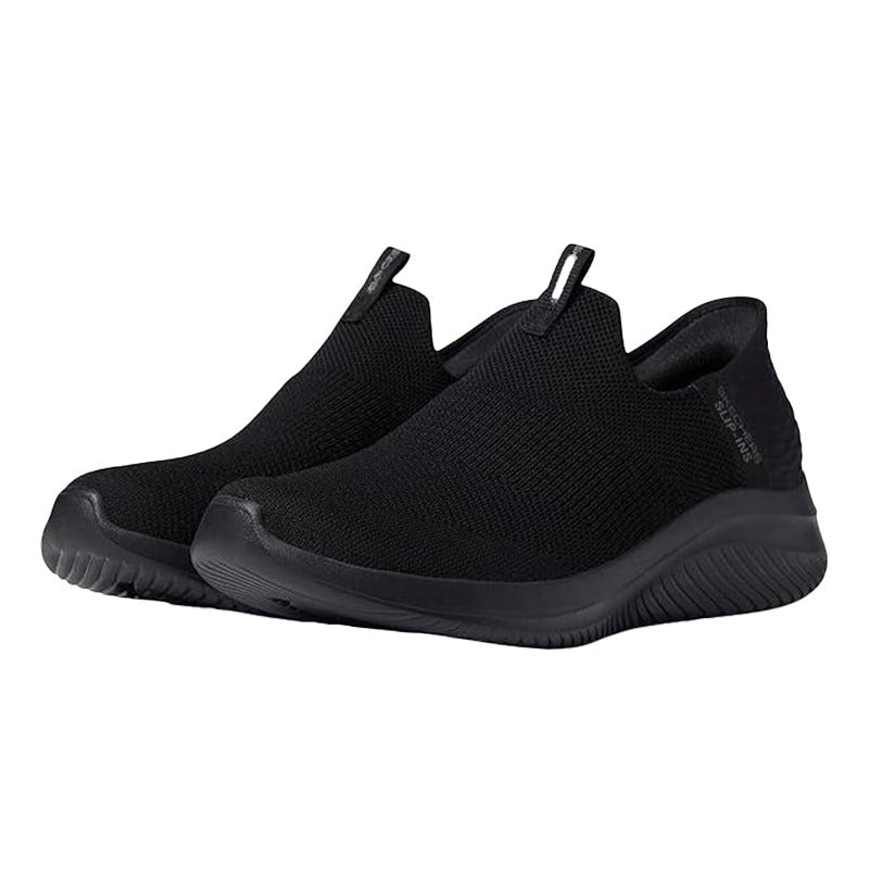 Skechers slip - in damesneaker - Sort - Seniorshop