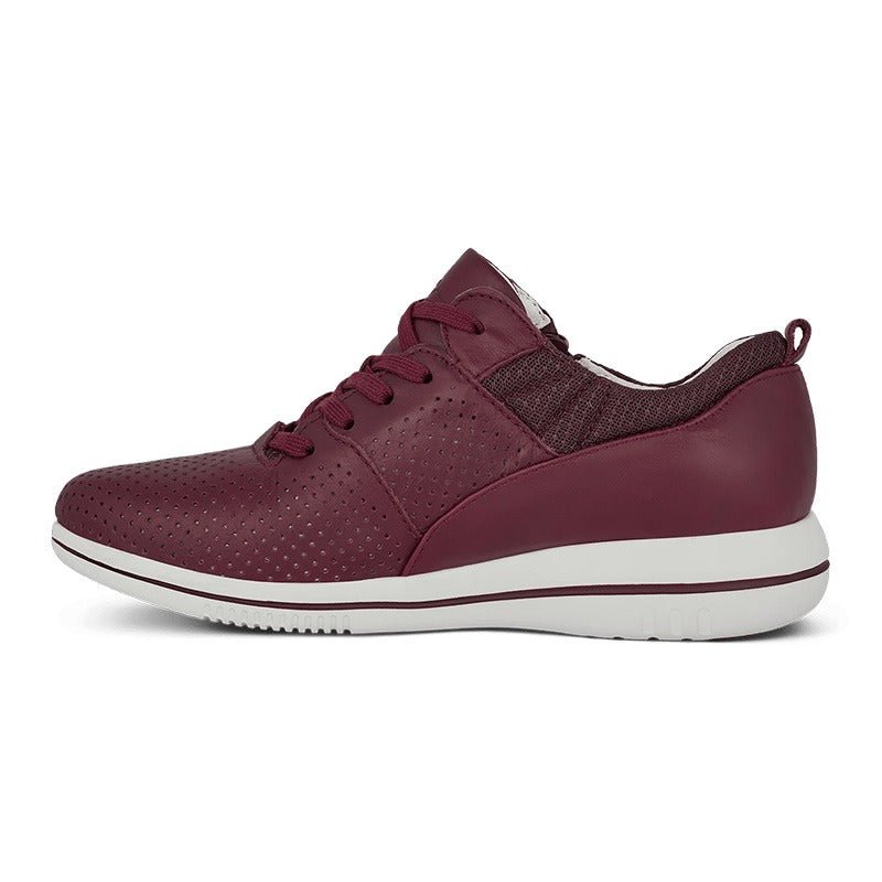 Green Comfort damesneaker - Bordeaux - Seniorshop