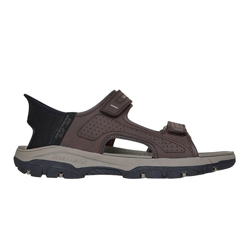 Skechers slip-in herrsandal - Brun