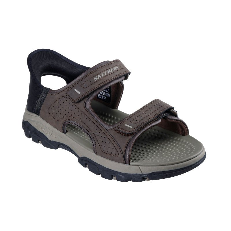 Skechers slip-in herrsandal - Brun