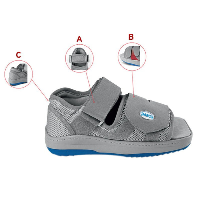 Trykaflastningssko til herrer - Darco Relief Dual - Seniorshop