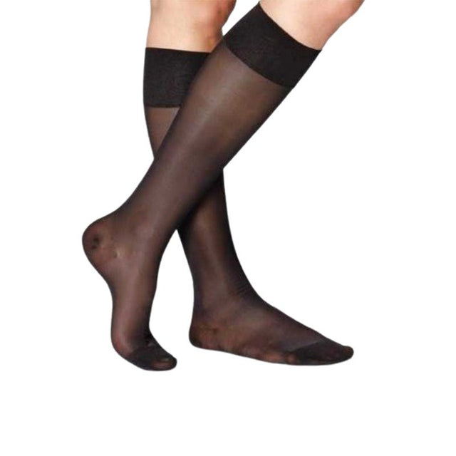 Delilah knæ - og støttestrømpe 70 - Sort