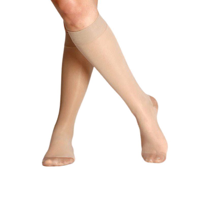 Delilah knästödstrumpa 70 DEN - Beige