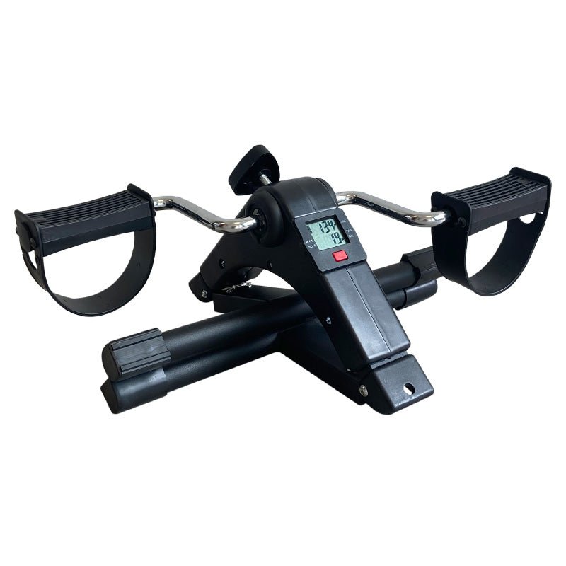 Hopfällbar digital pedaltränare - Svart