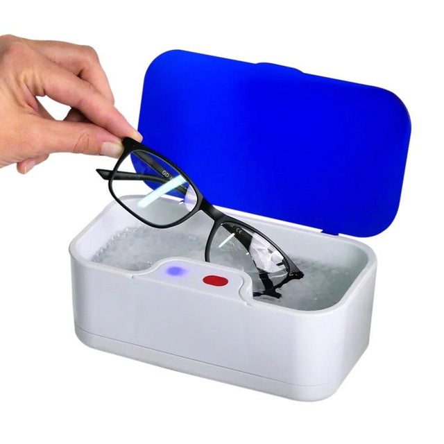 Automatisk smyckes- och glasögonrengörare