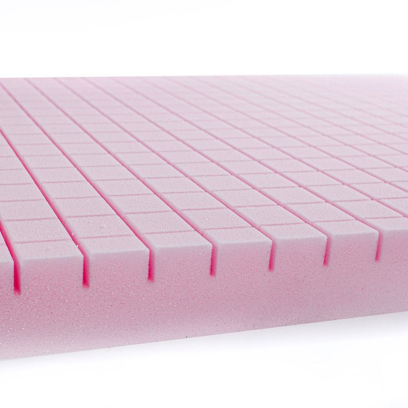 1 - lags skummadras med inkontinensbetræk - Seniorshop