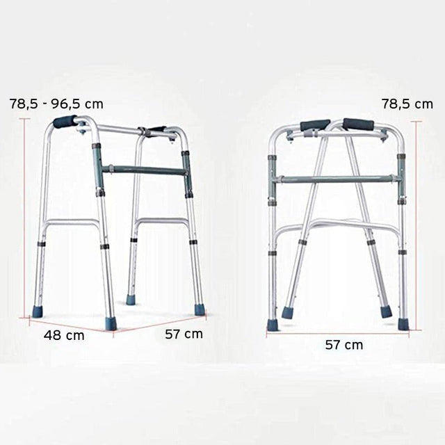 Hopfällbart gåstativ