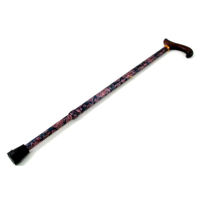 Käpp med justerbar höjd - Paisley