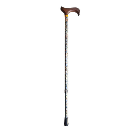 Käpp med justerbar höjd - Libertyblommor