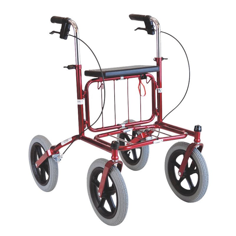 Carl Oscar rollator - med komforthjul - Seniorshop