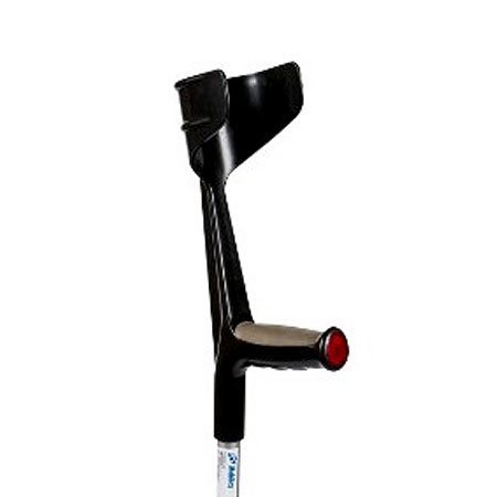 Krycka med softgrip - Svart