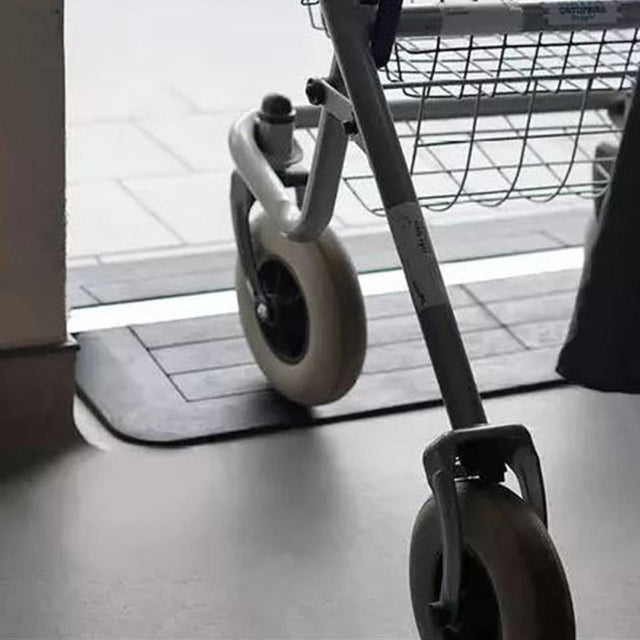 Dørtrinsrampe i gummi - 25 mm - Seniorshop