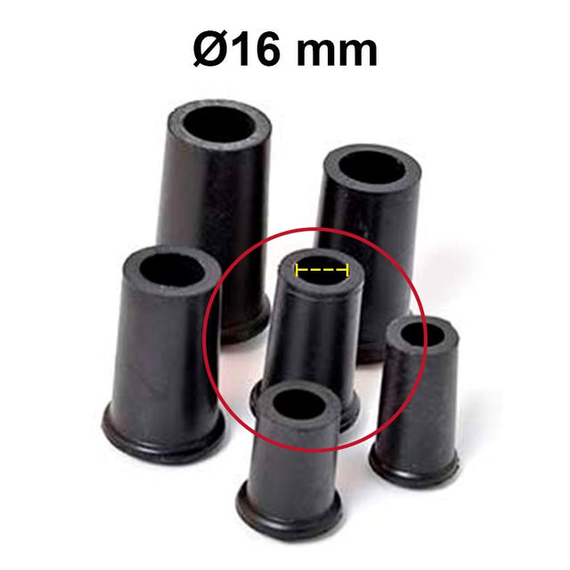 Doppsko Ø16 mm - Svart