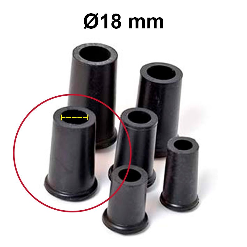 Doppsko Ø18 mm - Svart