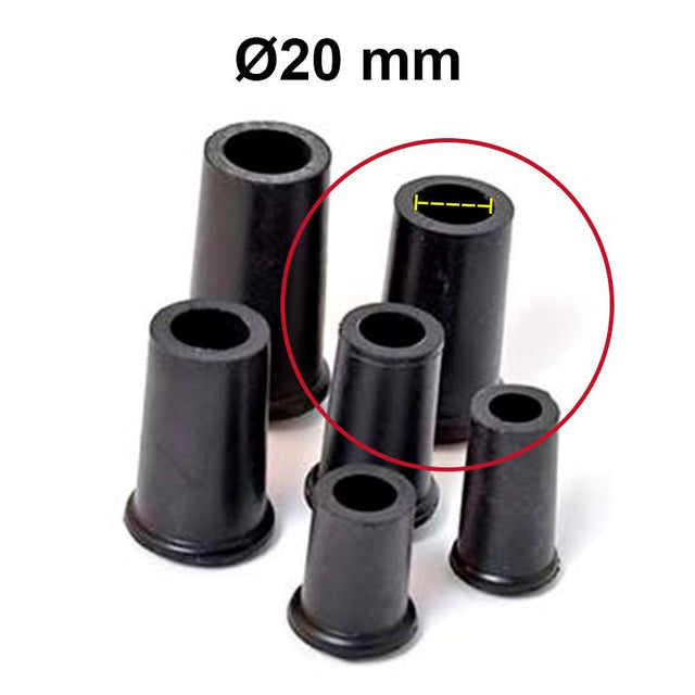 Dupsko Ø20 mm - Sort - Seniorshop