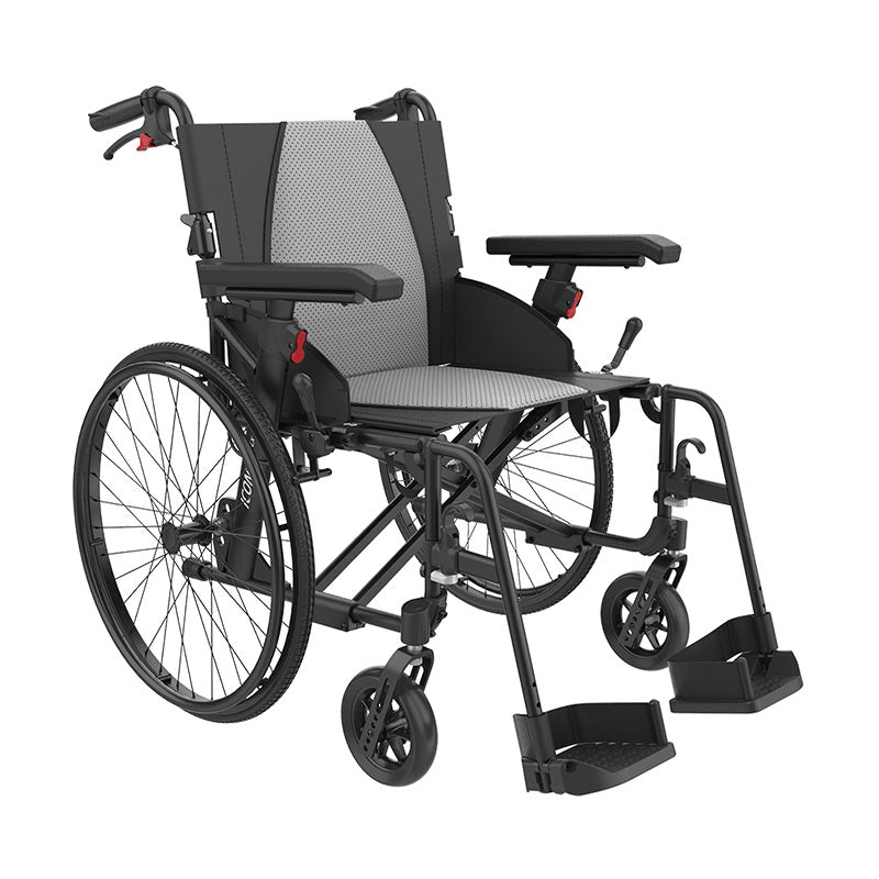 Superlet kørestol 24" - Foldbar og transportabel