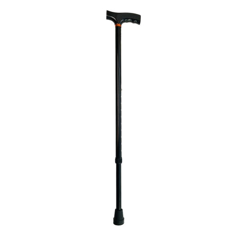 Käpp med justerbar höjd - Svart