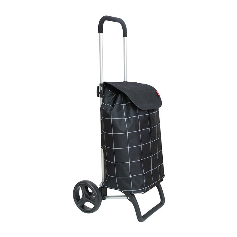 Kross indkøbsvogn - Sort - Seniorshop