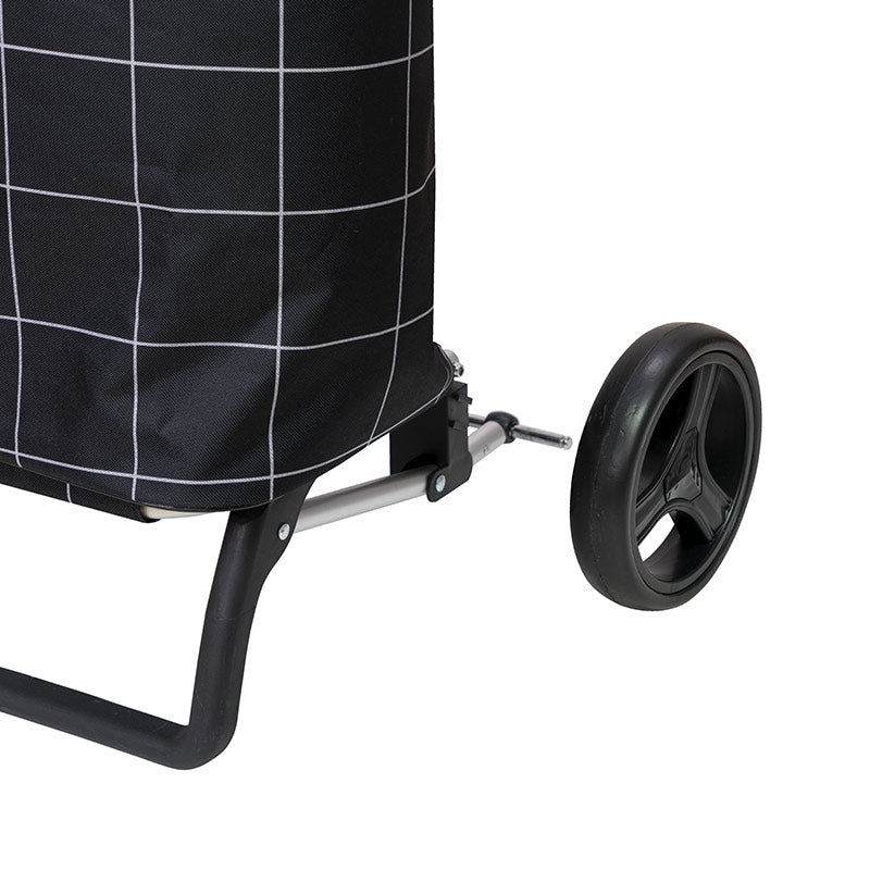 Kross indkøbsvogn - Sort - Seniorshop