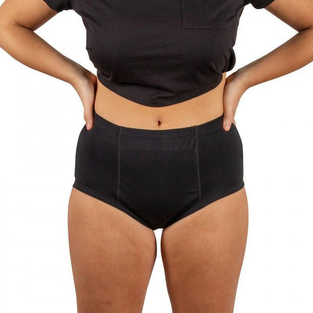 Inkontinens trusse - Sort - Seniorshop