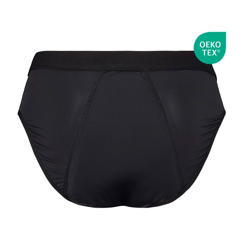 Inkontinenstrosa i microfiber - Svart