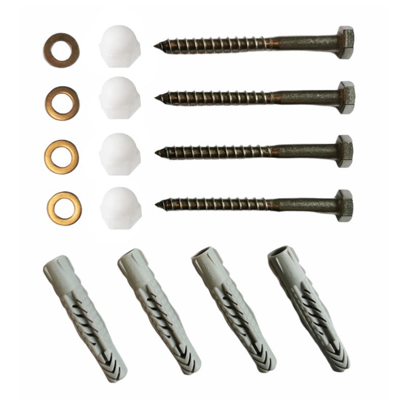 Monteringssats för stödgrepp, Vit däckknapp