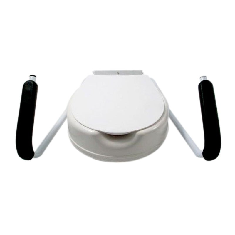 Toiletforhøjer med armlæn og låg - Seniorshop