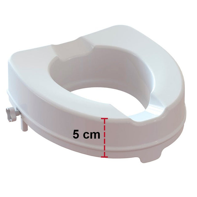 Toiletforhøjer uden låg, 5 cm - Seniorshop