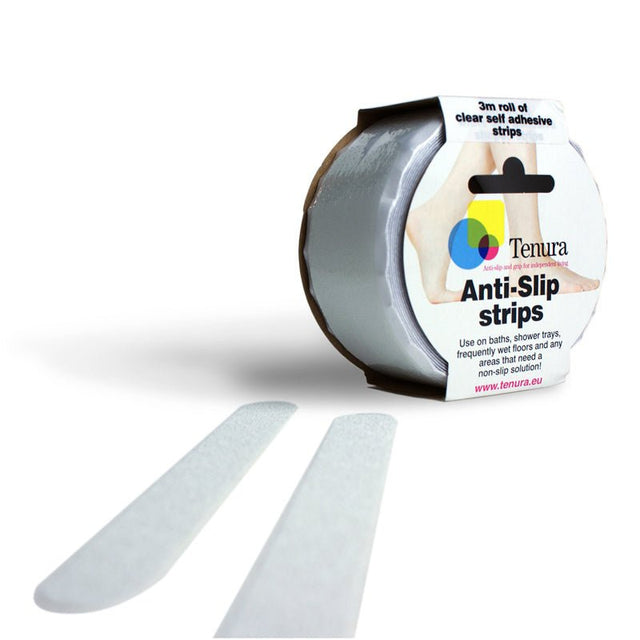 Halkskyddstejp i remsor