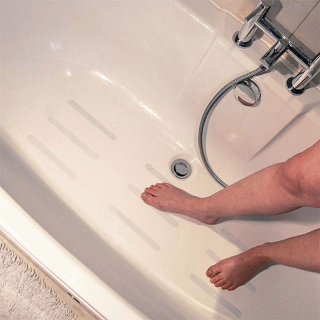 Halkskyddstejp i remsor