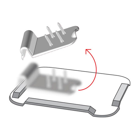 Klämma till smörgåsbricka