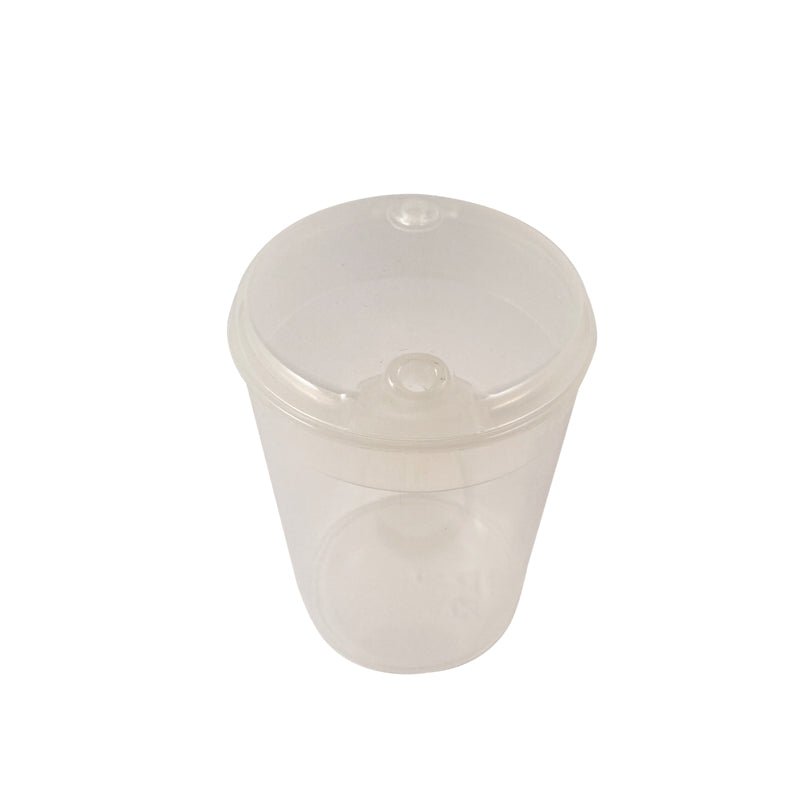 Pipmugg med lock - 4 mm hul