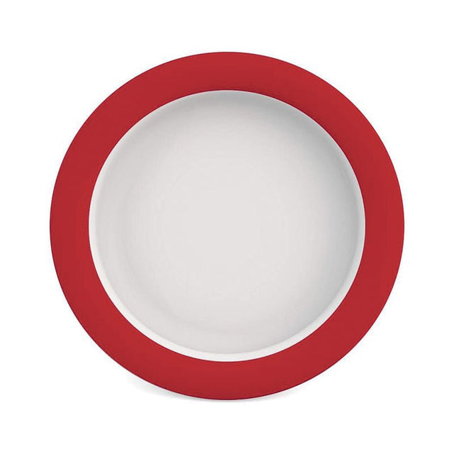 Tallrik med lutande botten