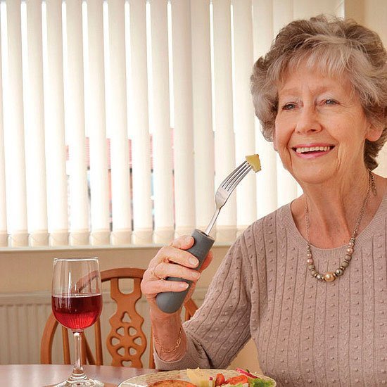 Halksäkra grepp för bestick - 2 st