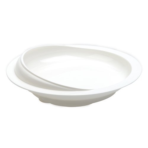 Tallrik med hög kant och sugpropp