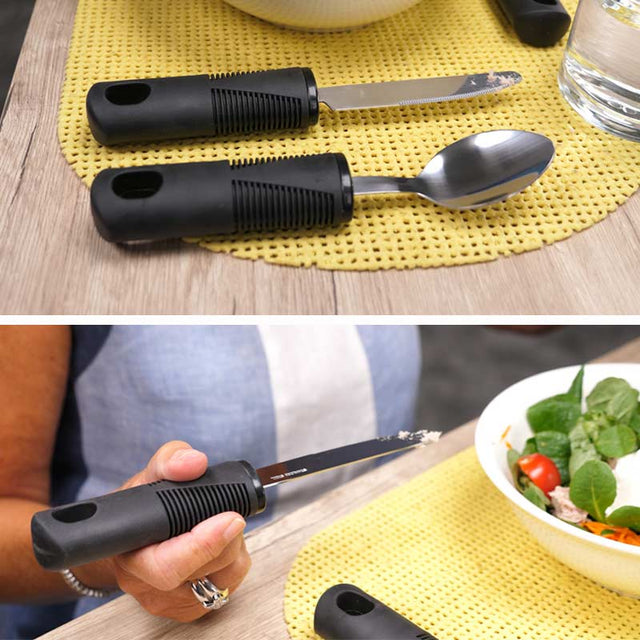 Bestickset med komfortgrepp - 4 delar