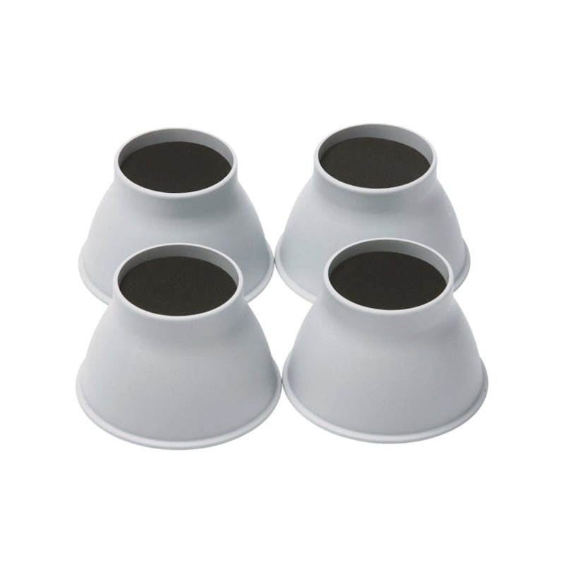 Förhöjningsben i plast, 9 cm - 4 st