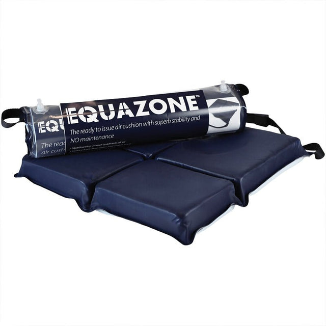 Självuppblåsande tryckavlastande sittdyna