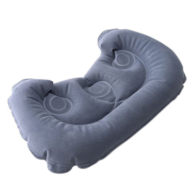 Uppblåsbar länd- och sittkudde