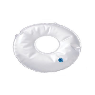 Uppblåsbar sittring med överdrag