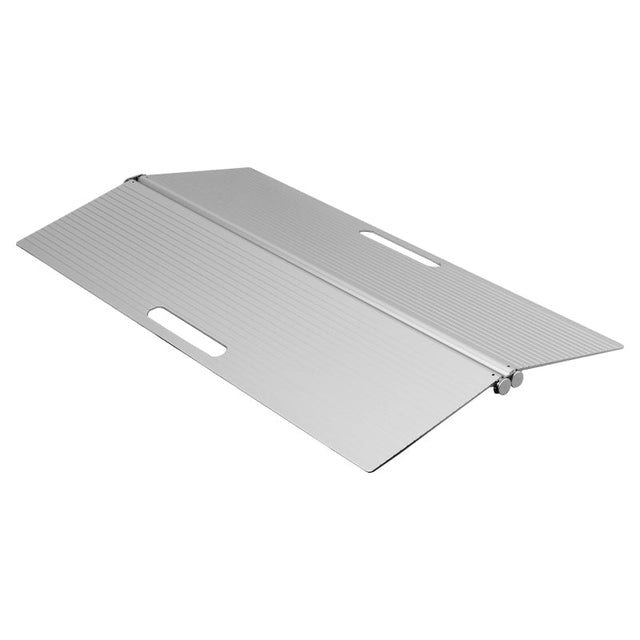 Dørtrinsrampe i aluminium - Foldbar - Seniorshop