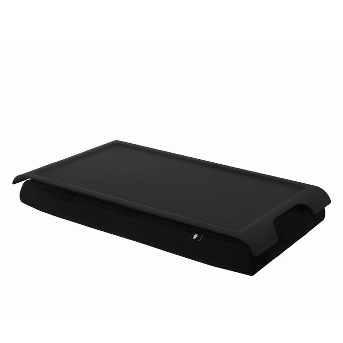 Bricka med kudde 43x23 cm - Svart