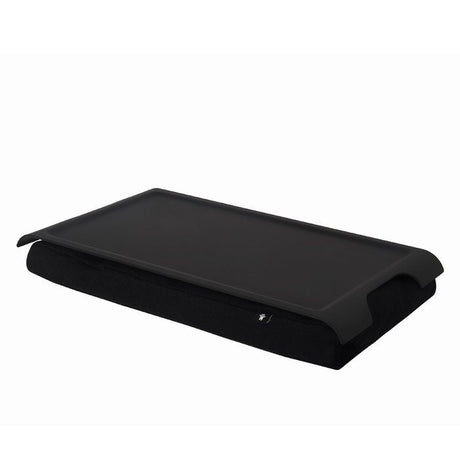 Bricka med kudde 43x23 cm - Svart