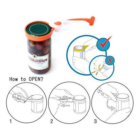 Lollipop glas- och flasköppnare