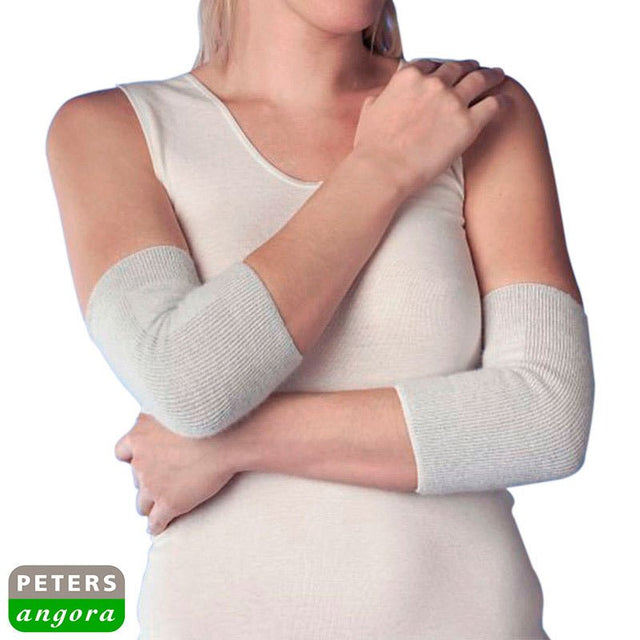 Knä- och armbågsvärmare med angora